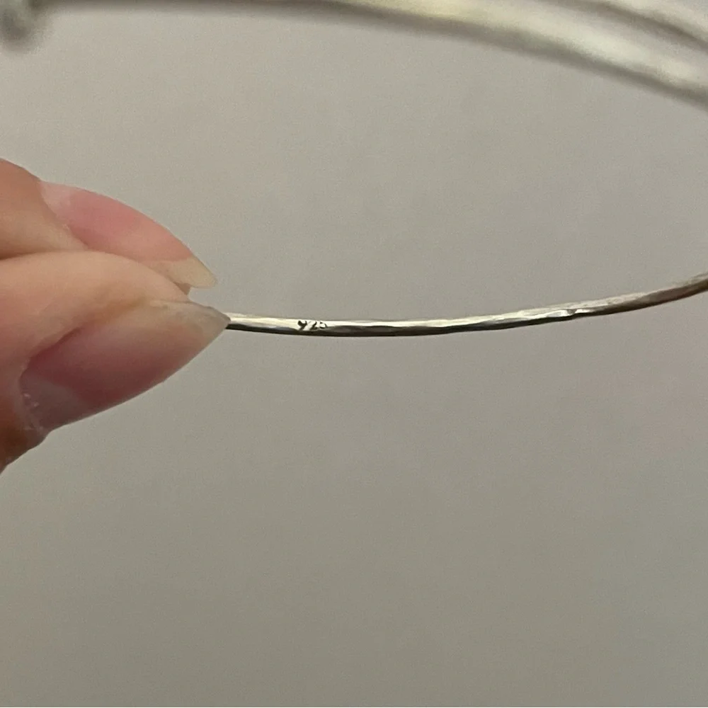 925 sterling silver adjustable bracelet